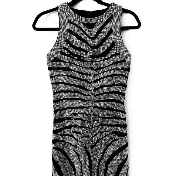 balmain black and silver dress Balmain Crystal-embellished Sequined Crepe Halterneck Maxi Dress - Women - Black Dresses